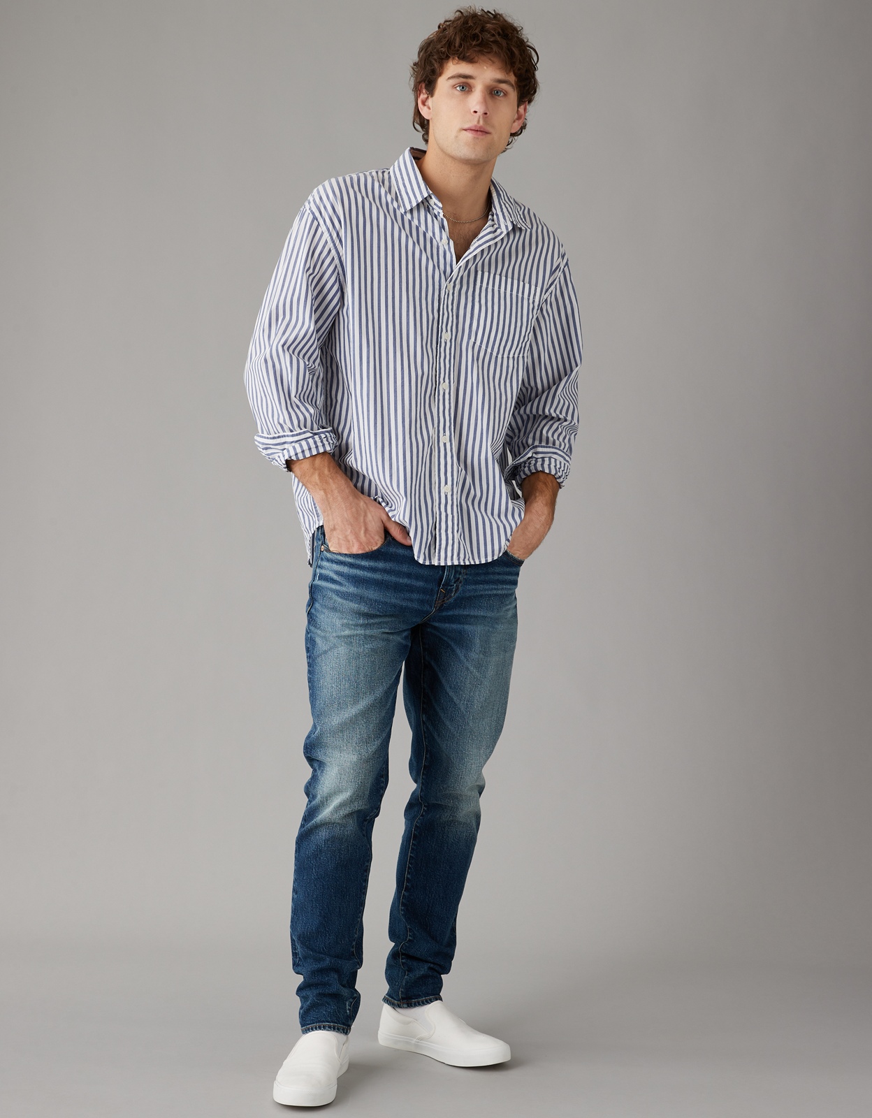 American eagle shop athletic fit shirts