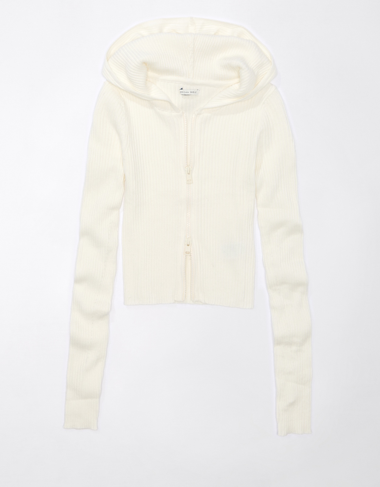 American eagle cropped on sale zip up hoodie