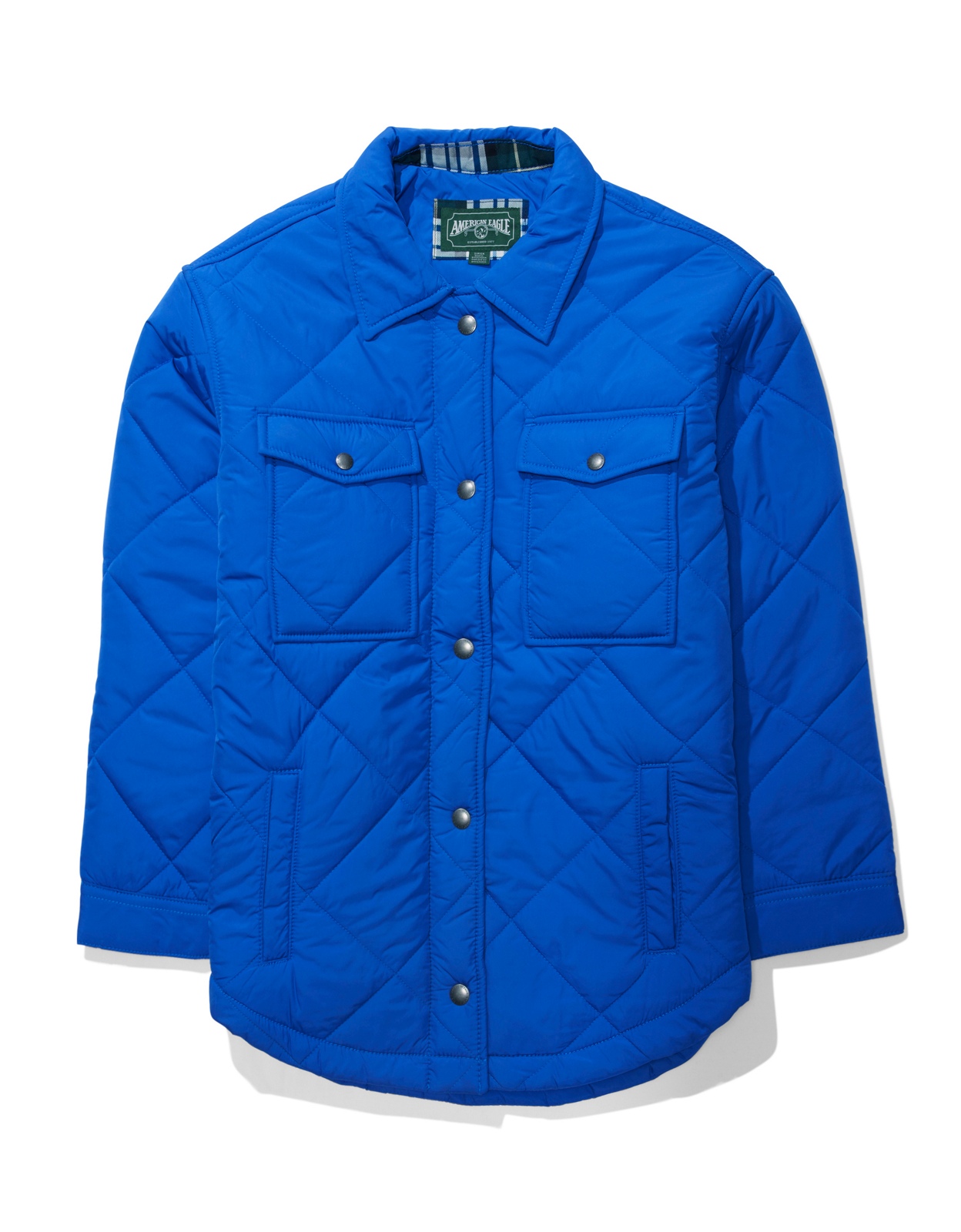 Buy AE Puffer Shacket online American Eagle Outfitters UAE
