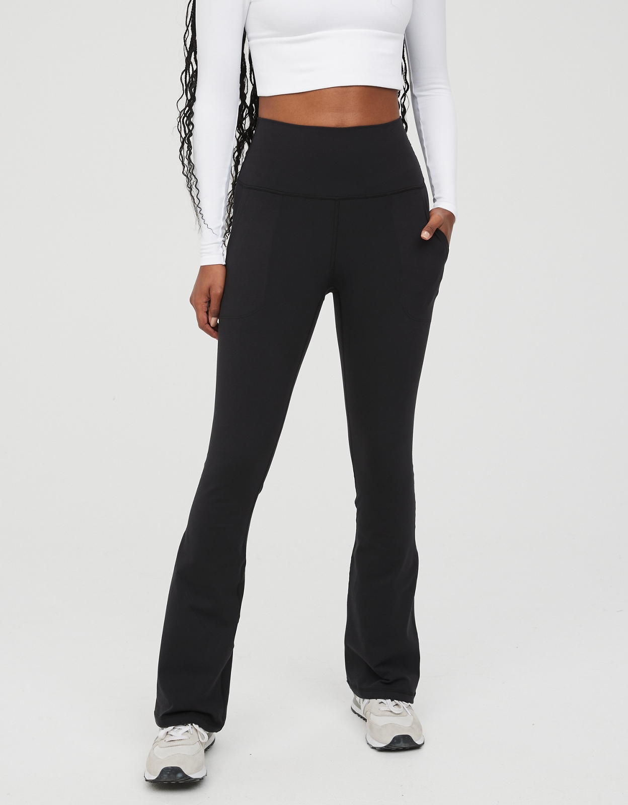 OFFLINE By Aerie The Hugger Split-Hem Bootcut Legging