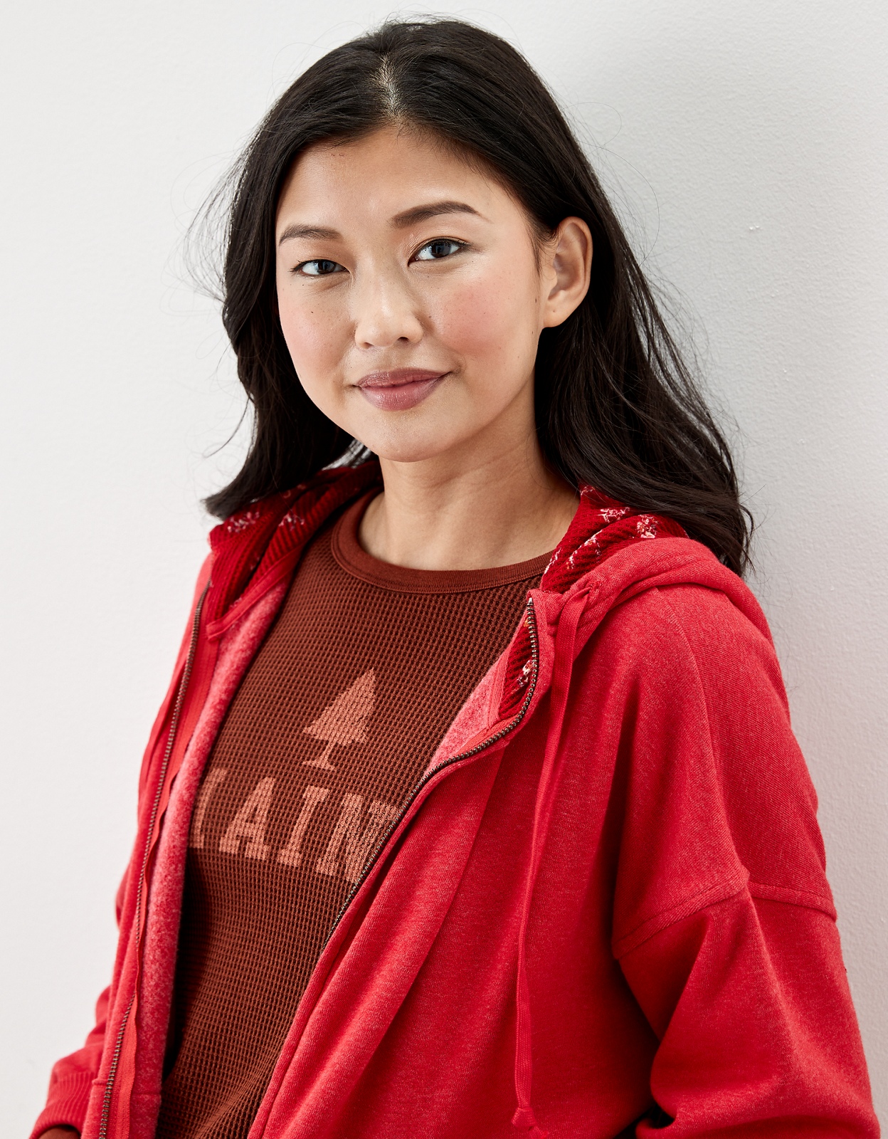 Oversized full zip clearance hoodie