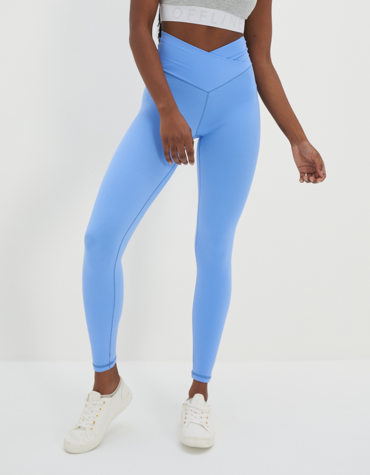 Buy OFFLINE By Aerie Real Me Xtra Crossover High Waisted Pocket Legging  online