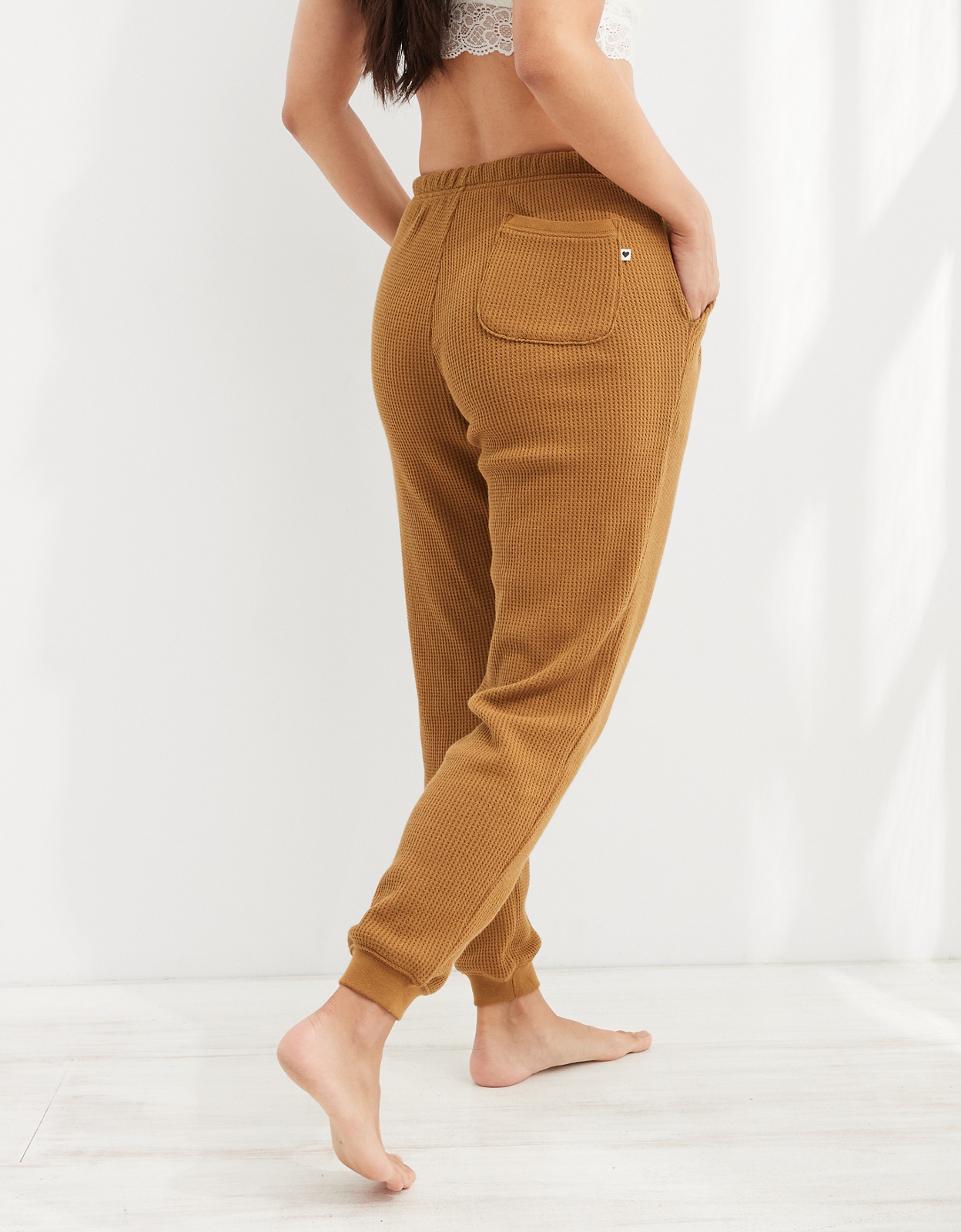 Aerie Waffle Jogger