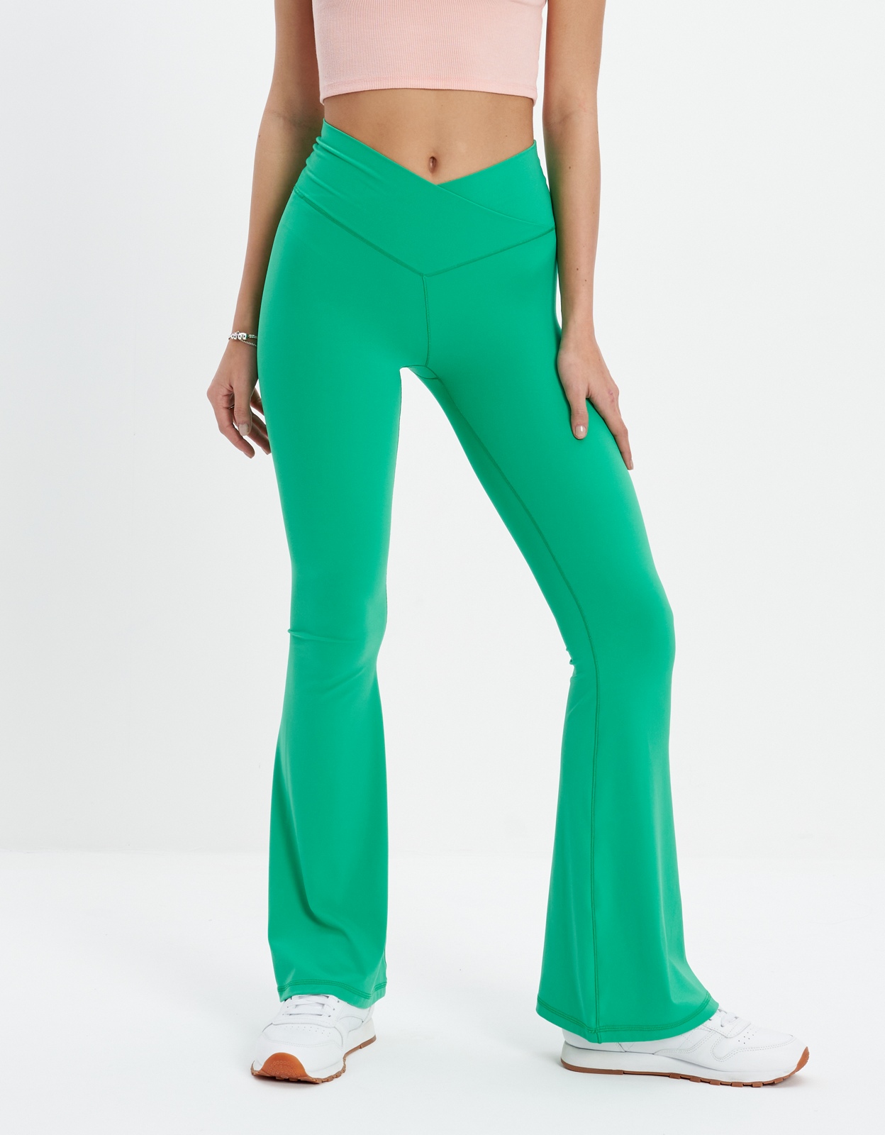 aerie, Pants & Jumpsuits, Offline By Aerie Real Me High Waisted Crossover  Flare