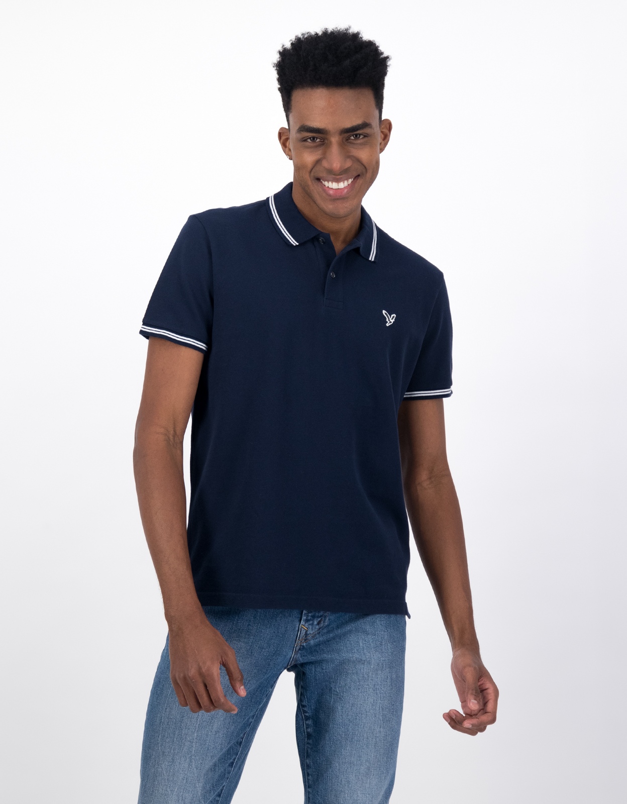 Buy AE Pique Polo Shirt online | American Eagle Outfitters UAE