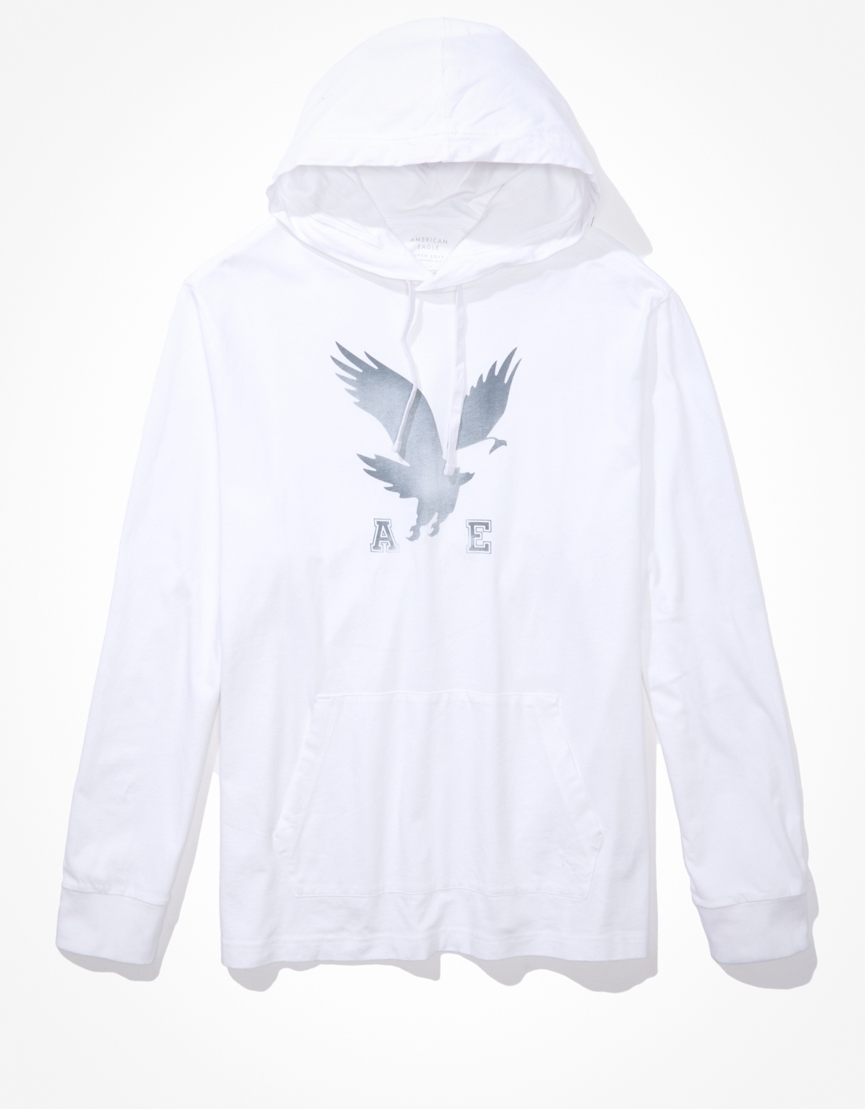 American eagle white online hoodie