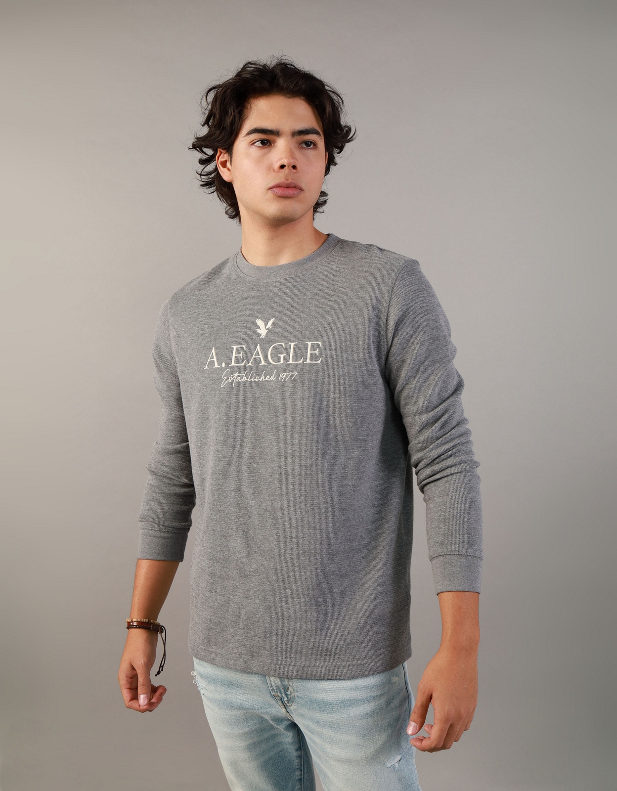 American eagle thermal shirts on sale