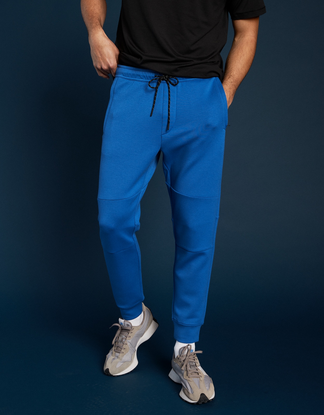 American eagle blue joggers discount