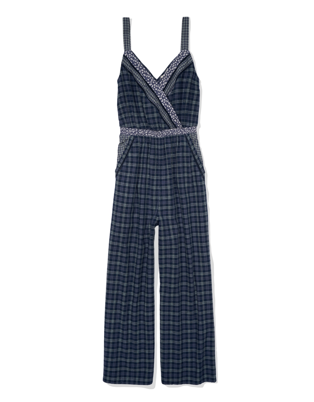 Buy AE Sleeveless V Neck Jumpsuit online American Eagle Outfitters