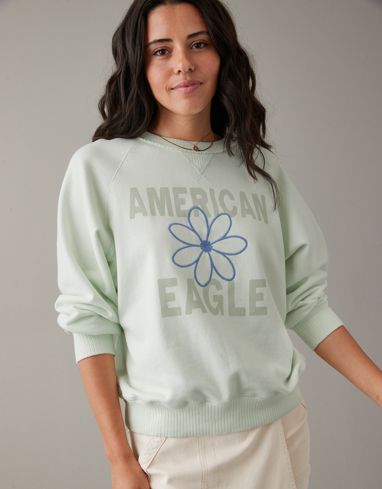 Buy AE Funday Graphic Sweatshirt online American Eagle Outfitters