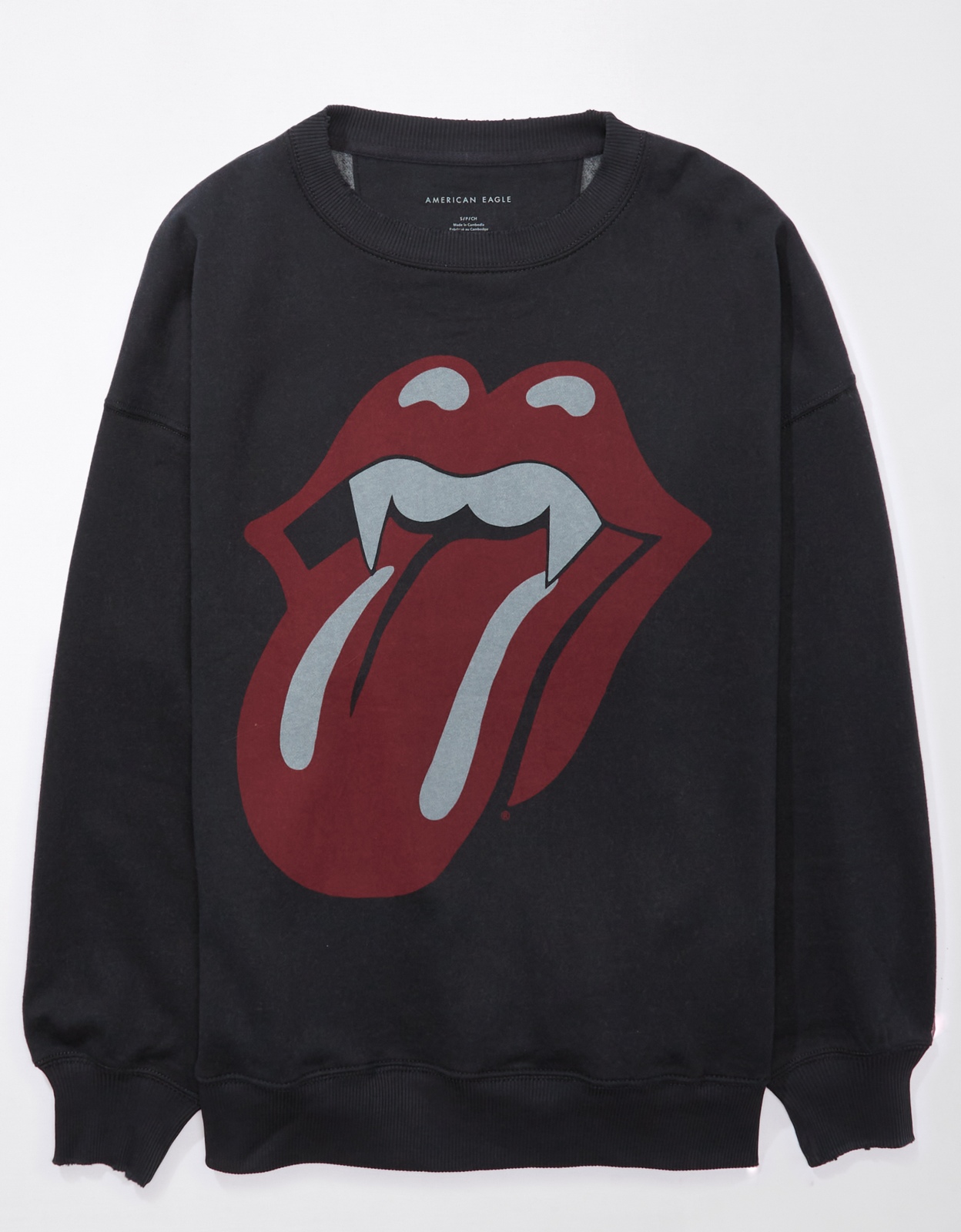 American eagle hotsell rolling stones sweatshirt