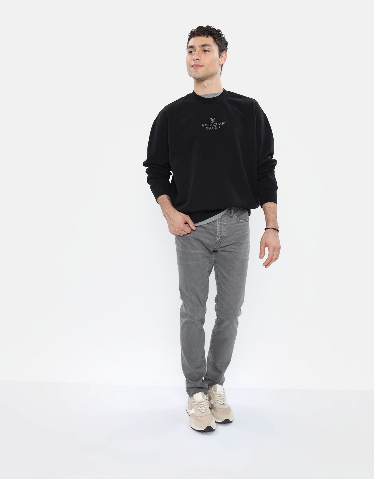 Oversized Crewneck Sweatshirt