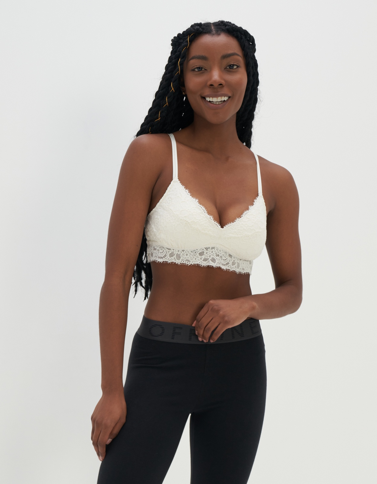 Buy Aerie Eyelash Lace Push Up Bralette online