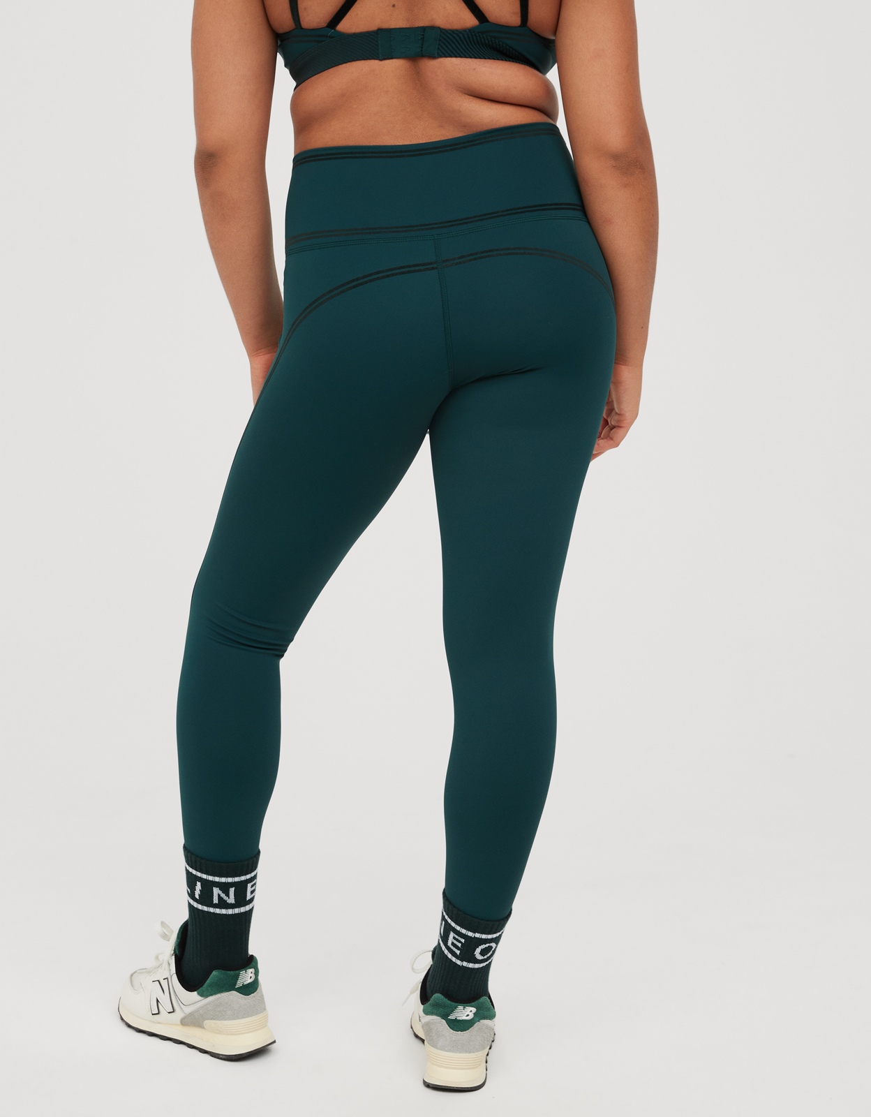 Buy OFFLINE By Aerie Goals Velvet Trim Legging online