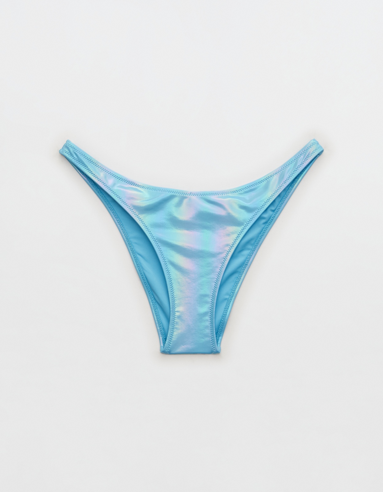 Aerie Metallic Low Rise Cheeky Bikini Bottom