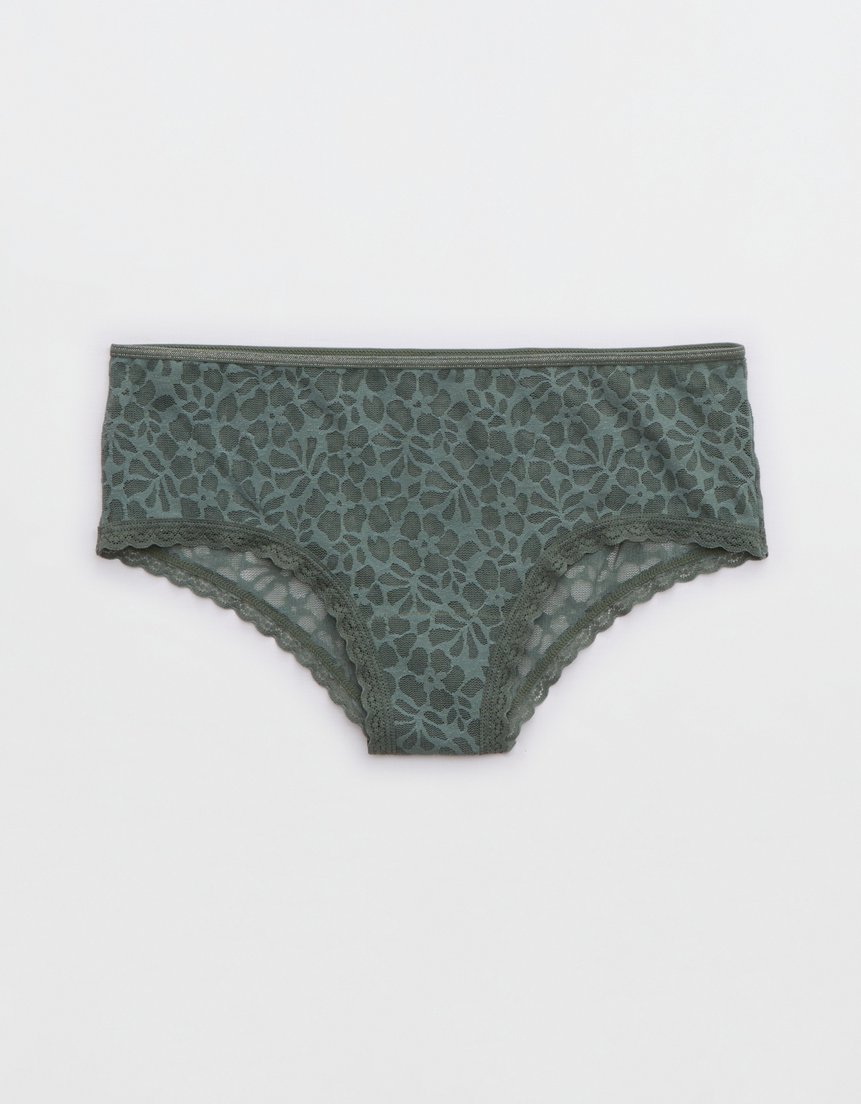 Buy Aerie Island Breeze Lace Lurex Cheeky Underwear online