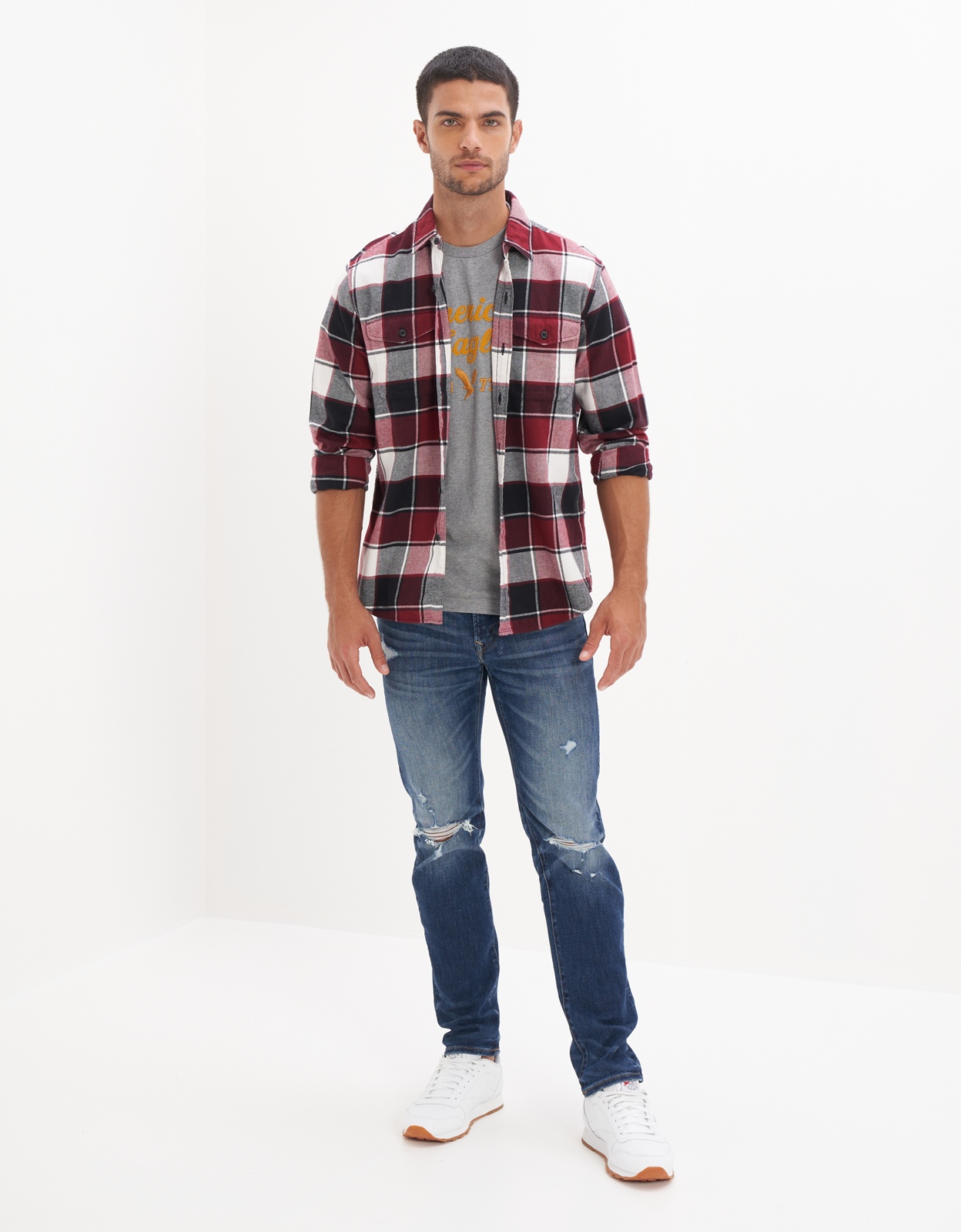 AE Super Soft Flannel Shirt