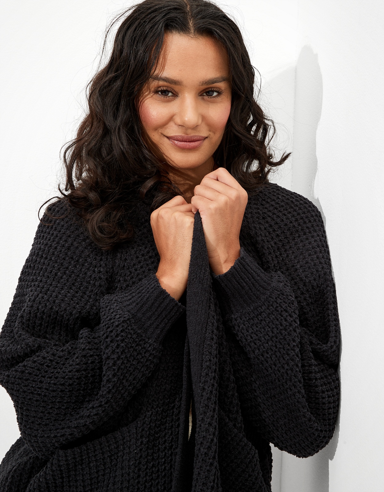 Oversized chenille cardigan store