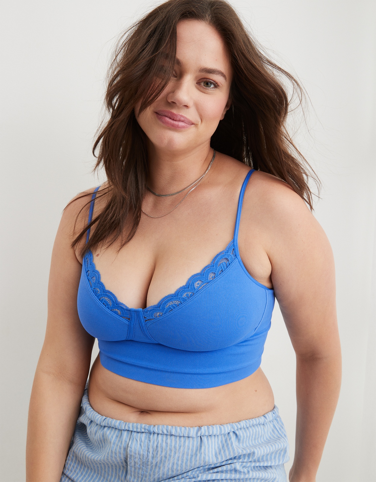 Assorted Aerie American Eagle Outfitters AEO gilly hicks vs eyelash lace  cotton on plunge victoria style bralette wireless bra padded multiway  convertible bra size XS, Women's Fashion, New Undergarments & Loungewear on
