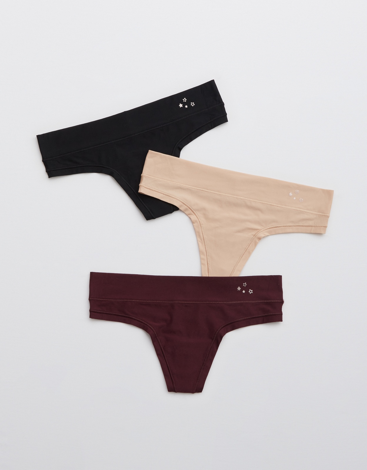 Buy Aerie Real Me Thong Underwear 3-Pack online