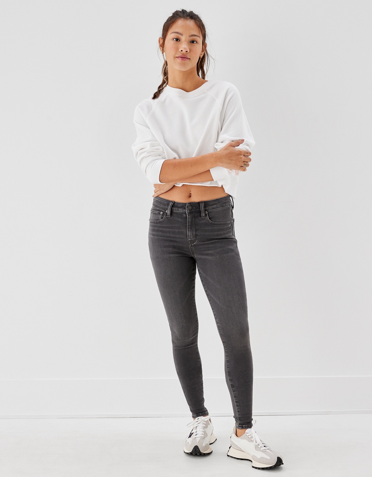 AE Next Level High-Waisted Cargo Jegging