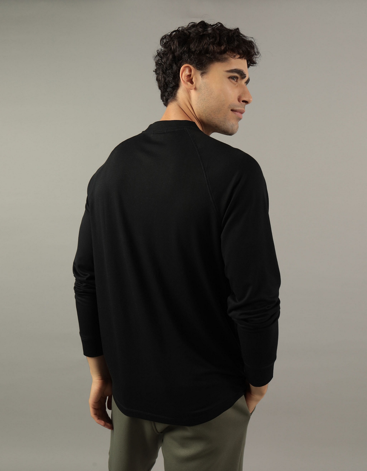 American eagle thermal henley clearance