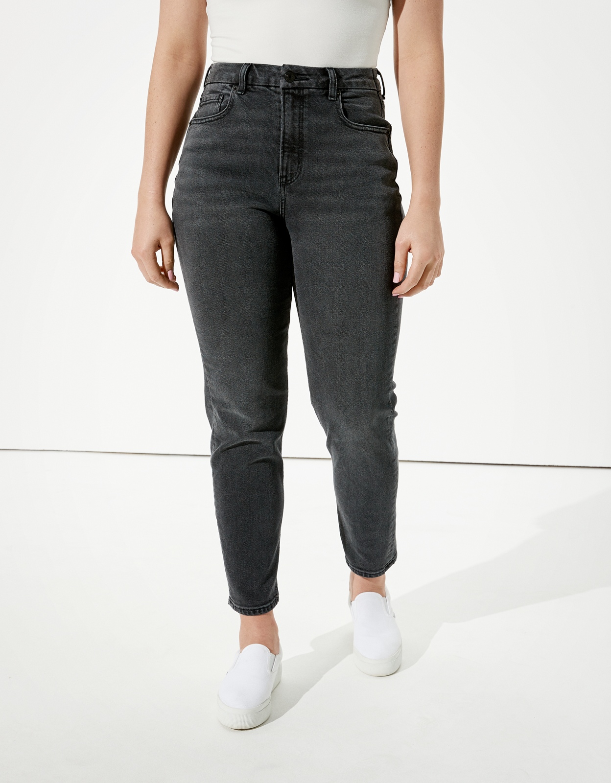 Buy AE Stretch Curvy Mom Jean online | American Eagle Outfitters