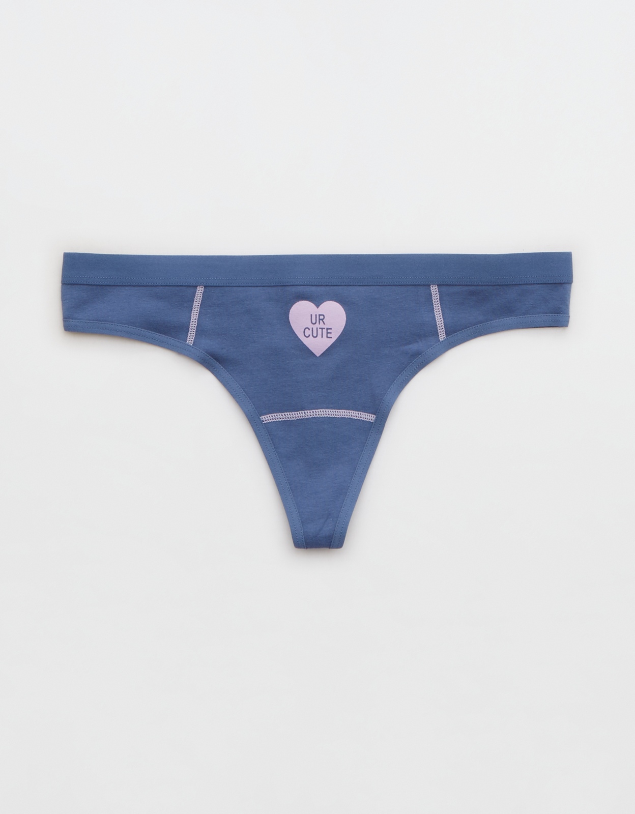 Buy Aerie Valentines Day Cotton Elastic Thong Underwear online ...