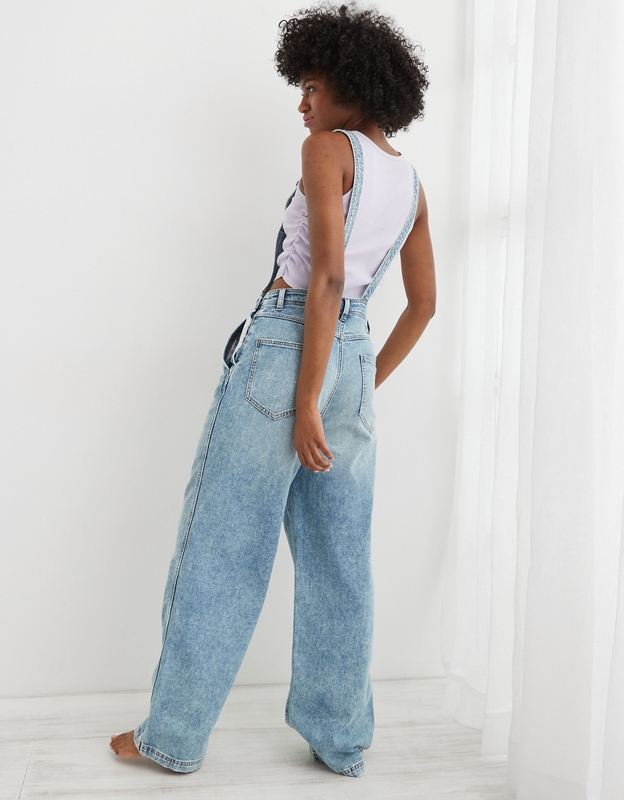Buy Aerie Baggy Y2K Overalls online | American Eagle Outfitters