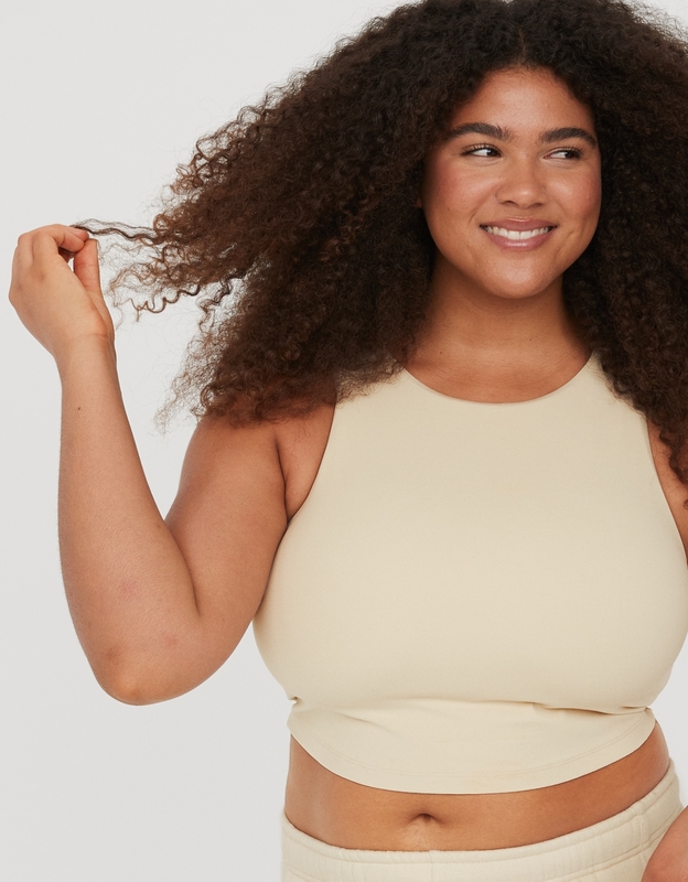 Buy OFFLINE By Aerie Real Me Xtra High Neck Sports Bra online