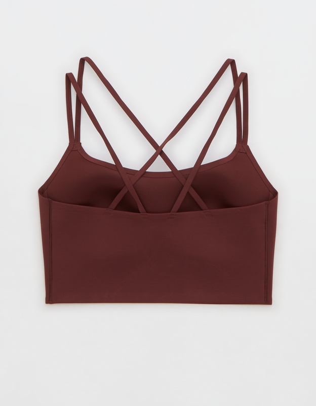 OFFLINE By Aerie Real Me Ruched Sports Bra