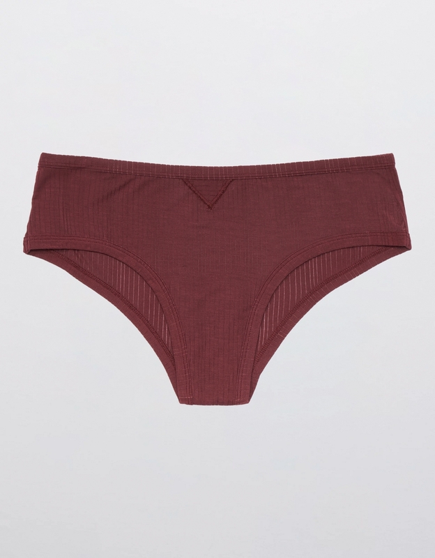 Buy Aerie Modal Ribbed Cheeky Underwear online